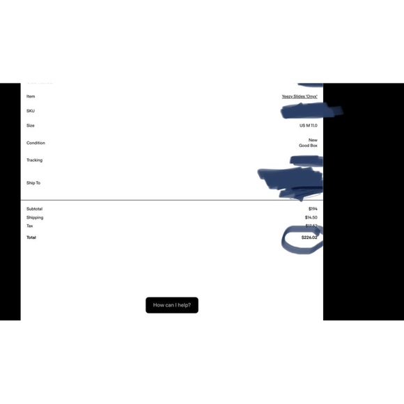 Onyx Yeezy slides - Picture 5 of 5